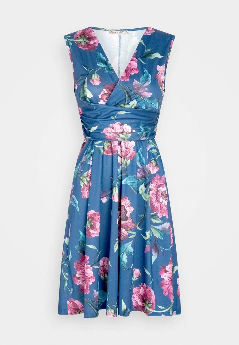 Venta express ✨ Anna Field Vestido Ligero - Blue, Mujer 🌟 7 Venta express ✨ Anna Field Vestido Ligero - Blue, Mujer 🌟 - Imagen 5