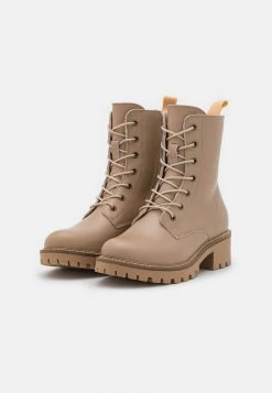 Gran venta ⭐ Anna Field LEATHER - Botines Con Cordones - Beige, Mujer ❤️ -Fashionize Ventas 4d3ae54227604b408eedb186f8dae634