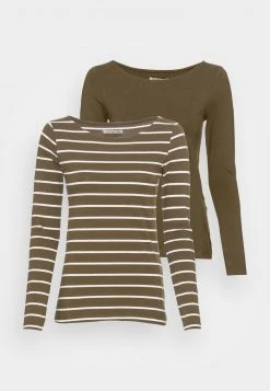 mejor venta 🥰 Anna Field 2 PACK - Camiseta De Manga Larga - Khaki, Mujer ⭐ -Fashionize Ventas 4f13d820e9dd491b9a1825656b954db0