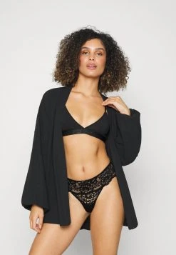 Venta express 🎉 Anna Field 5 PACK - Tanga - Black, Mujer ✨