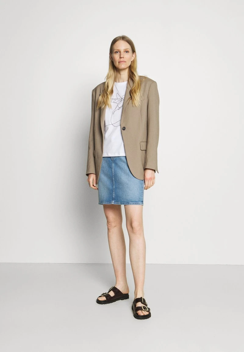 Mejor trato 🧨 Anna Field Camiseta Estampada - White, Mujer ⌛ 4 Mejor trato 🧨 Anna Field Camiseta Estampada - White, Mujer ⌛ - Imagen 2