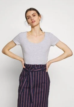 Descuento 🌟 Anna Field 3 PACK - Camiseta Básica - White/navy/light Grey Melange, Mujer ⭐ -Fashionize Ventas 508fdf9f0040410588cc787733538b71