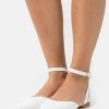 Nuevo 🎉 Anna Field LEATHER - Bailarinas Con Hebilla - White, Mujer ⌛