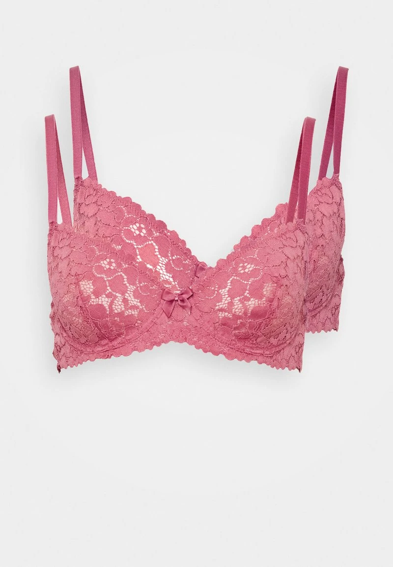 Venta al por mayor 😀 Anna Field 2 Pack Lace Underwire Bra - Sujetador Con Aros - Rosé/nude, Mujer 🥰 6 Venta al por mayor 😀 Anna Field 2 Pack Lace Underwire Bra - Sujetador Con Aros - Rosé/nude, Mujer 🥰 - Imagen 4