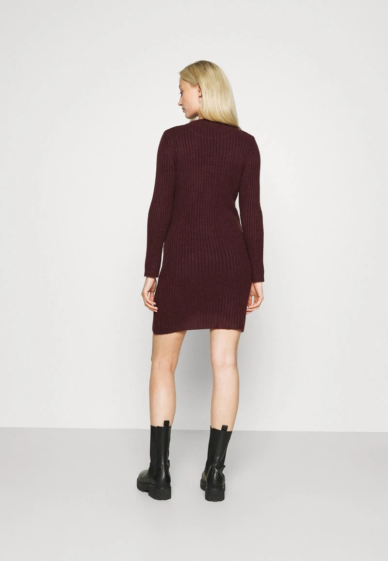 Nuevo ⌛ Anna Field Vestido De Punto - Bordeaux, Mujer ✨ 5 Nuevo ⌛ Anna Field Vestido De Punto - Bordeaux, Mujer ✨ - Imagen 3