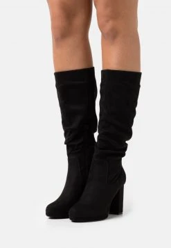 Gran venta 😍 Anna Field Botas Con Plataforma - Black, Mujer 👍