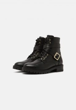 Venta express ⌛ Anna Field LEATHER - Botines Con Cordones - Black, Mujer 🎁 -Fashionize Ventas 57b18414388843f3b4da01f04a412280