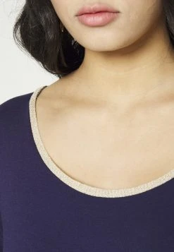 Descuento 🤩 Anna Field Camiseta Básica - Dark Blue, Mujer ✔️ -Fashionize Ventas 5b628952a3f34d85a52f17f87435deb9