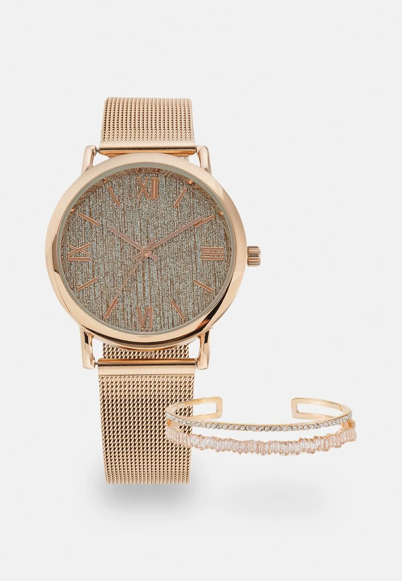 Promoción ❤️ Anna Field SET - Reloj - Rose Gold-coloured, Mujer 🔔 3 Promoción ❤️ Anna Field SET - Reloj - Rose Gold-coloured, Mujer 🔔