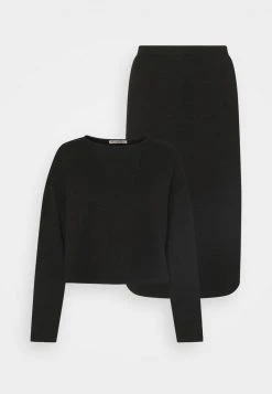 Para estrenar ❤️ Anna Field SET - Jersey De Punto - Black, Mujer 🔔 -Fashionize Ventas 6088c504d77a4a73a959422ae154f4e6