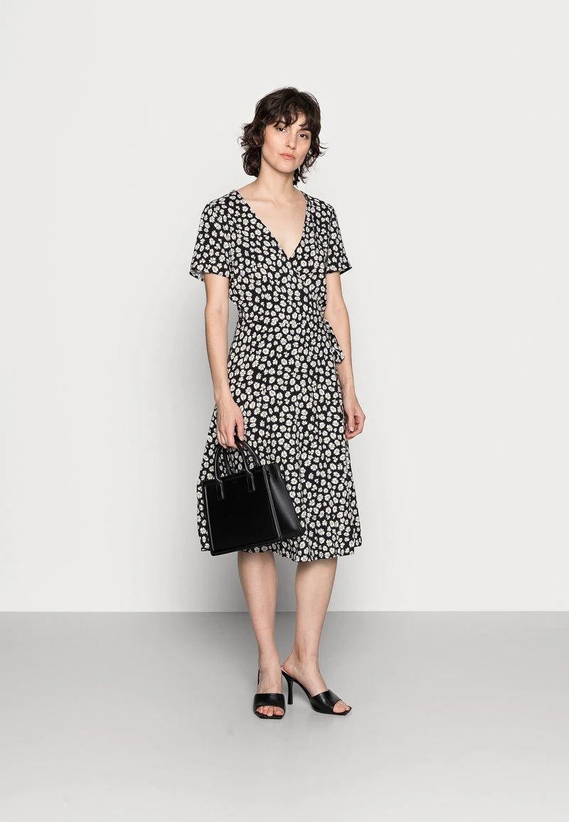 Cupón 😍 Anna Field WRAP DRESS - Vestido Informal - Black/white, Mujer 👍 4 Cupón 😍 Anna Field WRAP DRESS - Vestido Informal - Black/white, Mujer 👍 - Imagen 2