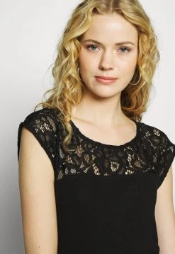 Promoción ✔️ Anna Field Camiseta Básica - Black, Mujer ✔️ -Fashionize Ventas 63ff6489e5724eecacfbf9ec0b79042c