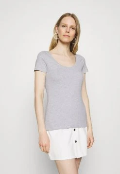 Comprar 😉 Anna Field 3 PACK - Camiseta Básica - White/mottled Light Grey/light Green, Mujer 👍 -Fashionize Ventas 65f71d44ec2243c5b58db5085f902d66