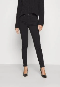 Cupón 😀 Anna Field Vaqueros Slim Fit - Black Denim, Mujer 🔔