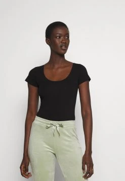 Nuevo 🎁 Anna Field 2PP SHORT SLEEVES BODIES - Body - Black, Mujer ✨ -Fashionize Ventas 696ad73338e24be6bcbfeeb5e9c15f24