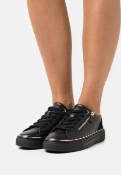 Mejor trato 🛒 Anna Field LEATHER - Zapatillas - Black, Mujer 💯