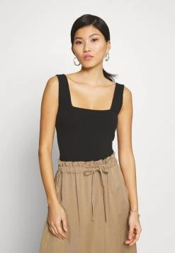 Barato 🤩 Anna Field Top - Black, Mujer ⌛