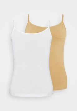 Cupón ✔️ Anna Field 2 PACK - Top - White/tan, Mujer ✨