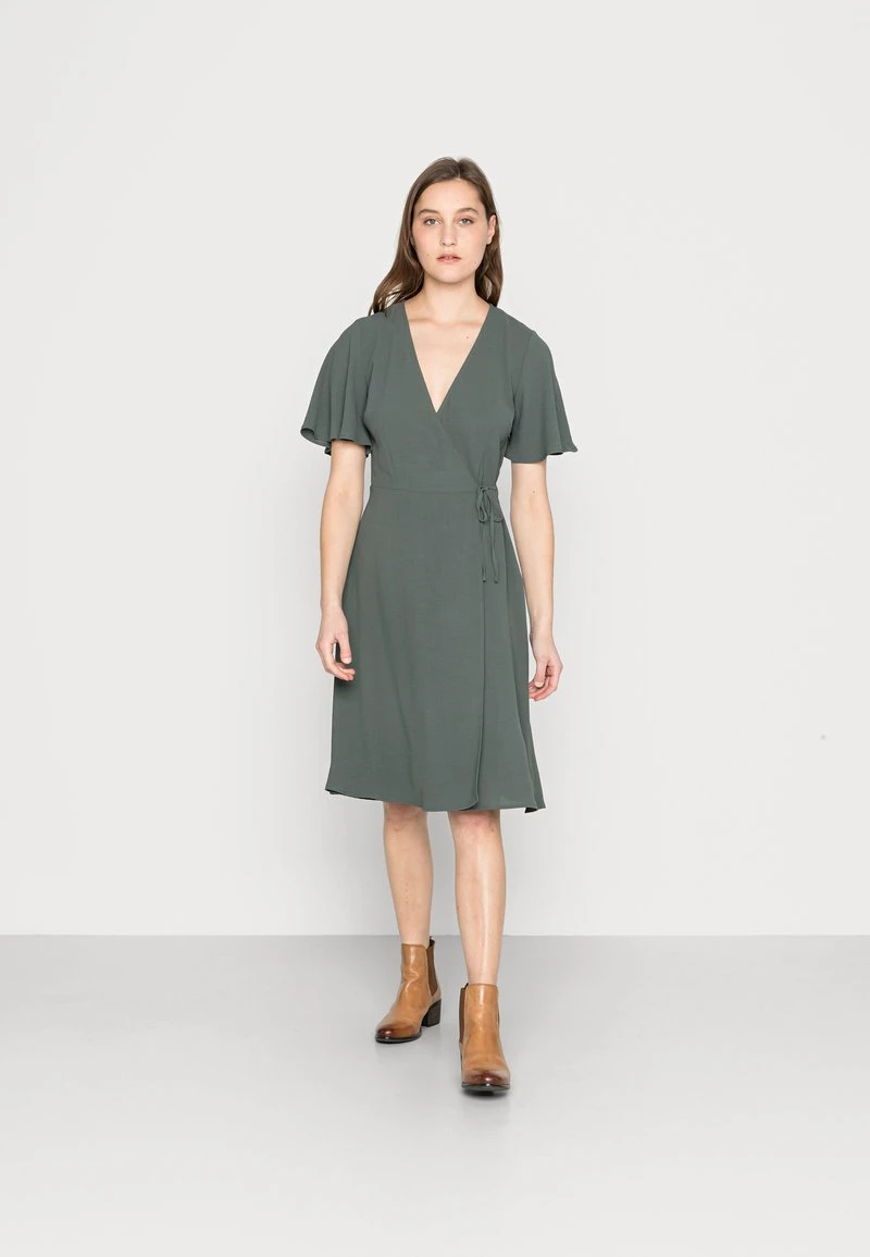 Nuevo ⭐ Anna Field Vestido Informal - Dark Green, Mujer 🎉 3 Nuevo ⭐ Anna Field Vestido Informal - Dark Green, Mujer 🎉
