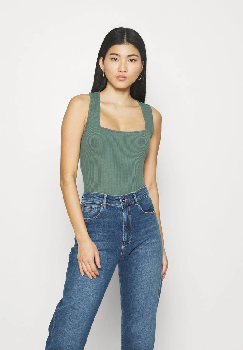 Nuevo ⭐ Anna Field Top - Green, Mujer 🛒 3 Nuevo ⭐ Anna Field Top - Green, Mujer 🛒