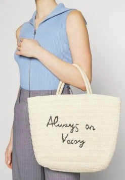 Para estrenar 💯 Anna Field Bolso Shopping - Beige, Mujer 🎁