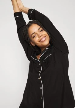 Lo mas barato ❤️ Anna Field AMANDA LONG PJ SET - Pijama - Black, Mujer ✨ -Fashionize Ventas 6f01e5c64ada476aa31aeee31b292f8d