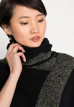 Venta express ✔️ Anna Field Poncho - Black / Gold, Mujer 🎉 -Fashionize Ventas 6fcd65bf26b14654ad581eeb1f69b3b2