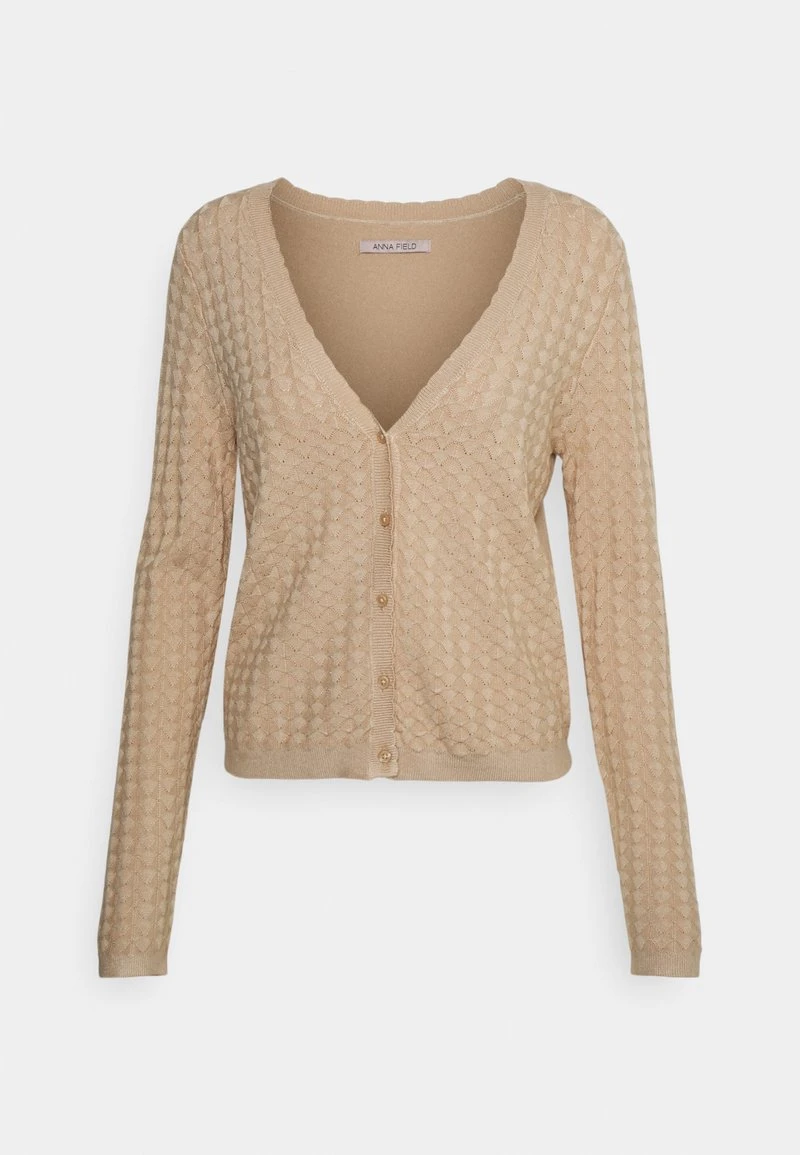 mejor venta ⌛ Anna Field Chaqueta De Punto - Beige, Mujer ⌛ 3 mejor venta ⌛ Anna Field Chaqueta De Punto - Beige, Mujer ⌛