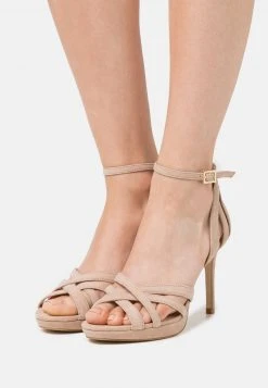 Comprar 🎁 Anna Field LEATHER - Sandalias De Tacón - Beige, Mujer 👏