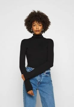 Mejor precio 🛒 Anna Field BASIC- TURTLE NECK - Jersey De Punto - Black, Mujer ⭐