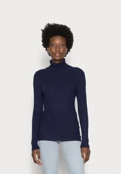 Cupón 👍 Anna Field TURTLE NECK - Jersey De Punto - Dark Blue, Mujer ✔️