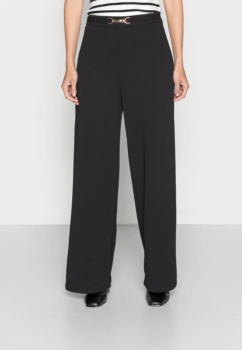 Venta al por mayor 🌟 Anna Field WIDE LEG PANTS WITH DETAIL - Pantalones - Black, Mujer ❤️ 3 Venta al por mayor 🌟 Anna Field WIDE LEG PANTS WITH DETAIL - Pantalones - Black, Mujer ❤️