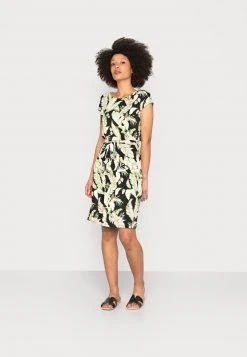 Barato 😍 Anna Field Vestido Ligero - Black/green, Mujer 🥰