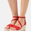 Barato ❤️ Anna Field 🥰 Sandalias Con Plataforma - Red, Mujer 😍 1 Barato ❤️ Anna Field 🥰 Sandalias Con Plataforma - Red, Mujer 😍 -Fashionize Ventas 76edd2bedc8a4dd0acf60df8c07dcced