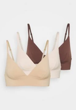 Mejor precio ✔️ Anna Field 3PP BRALETTE - Sujetador Sin Aros - Nude, Mujer 😉