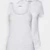 Mejor trato ✨ Anna Field 2 PACK - Top - White, Mujer ❤️