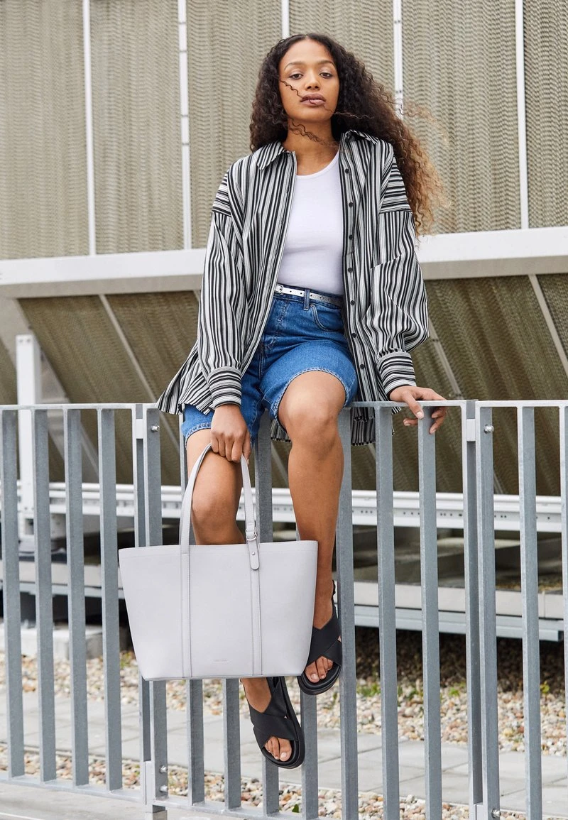 Mejor precio ⌛ Anna Field Bolso Shopping - Light Grey, Mujer ⭐ 3 Mejor precio ⌛ Anna Field Bolso Shopping - Light Grey, Mujer ⭐