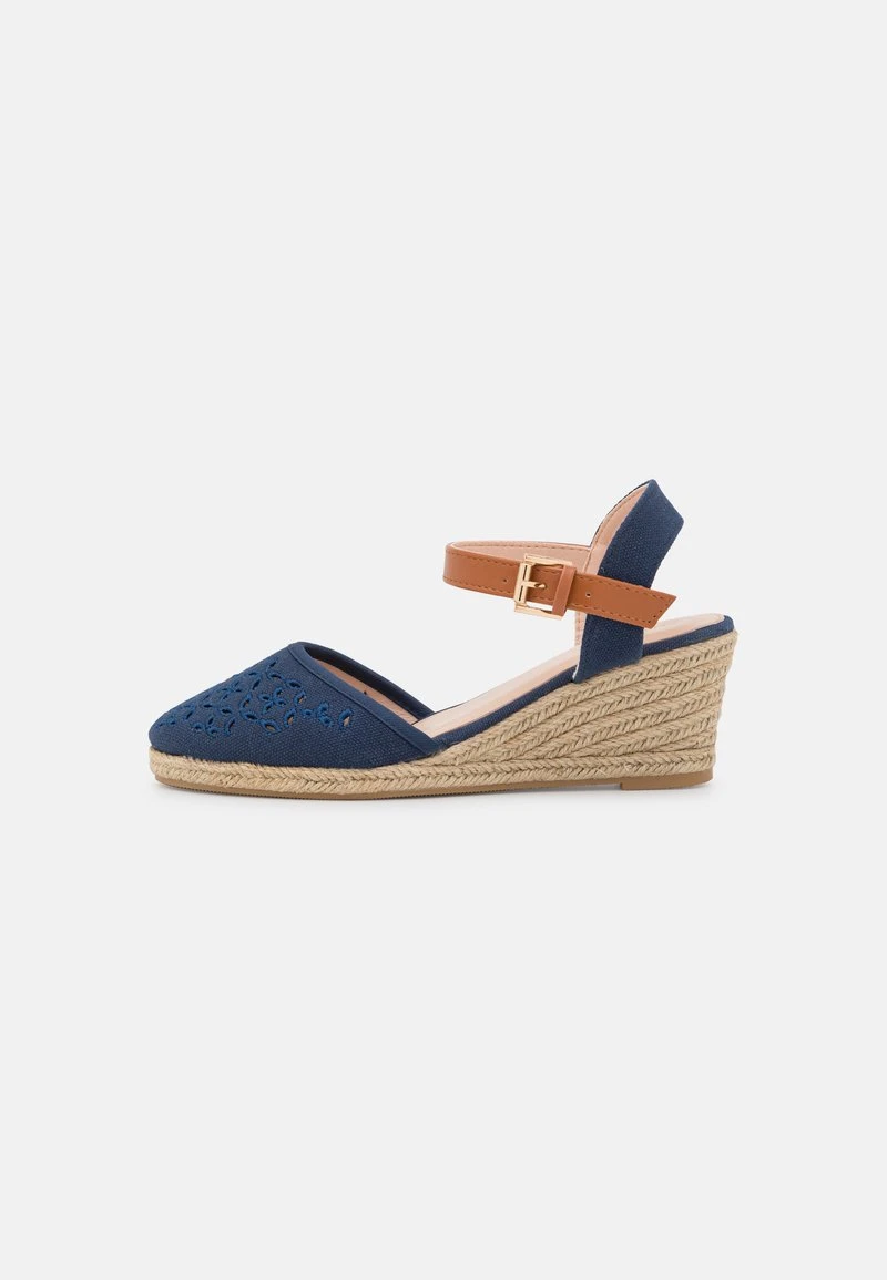 Comprar 😍 Anna Field Sandalias De Cuña - Dark Blue, Mujer 😉 4 Comprar 😍 Anna Field Sandalias De Cuña - Dark Blue, Mujer 😉 - Imagen 2