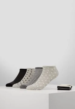Descuento 🔔 Anna Field 8PP SPOT STRIPE - Calcetines - Grey, Mujer 🌟