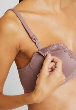 Comprar 🧨 Anna Field POPPY 2PP NURSING BRA - Sujetador Sin Tirantes/multiescote - Mauve/white, Mujer 😍 -Fashionize Ventas 7ca45e1f71e148fe86e9350976eddc6d