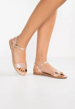 Promoción ⭐ Anna Field ⌛ Sandalias - Rose Gold, Mujer 🔔