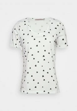 Gran venta 🥰 Anna Field Camiseta Estampada - White/black, Mujer ✨