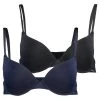 Lo mas barato 🛒 Anna Field NADINE 2PP TSHIRT BRA PLAIN MICRO W LACE WING - Sujetador Básico - Black /dark Blue, Mujer ⭐ -Fashionize Ventas 84eeacf599574d65b884be8a0add4283