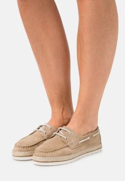 Comprar ✨ Anna Field LEATHER - Zapatos Con Cordones - Beige, Mujer 😀