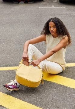 ofertas ⭐ Anna Field Bolso De Mano - Yellow, Mujer ❤️