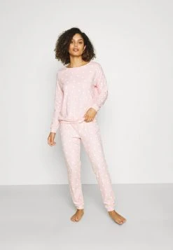 10 mejores 😀 Anna Field MINI HEART PJ SET - Pijama - Pink, Mujer ⌛