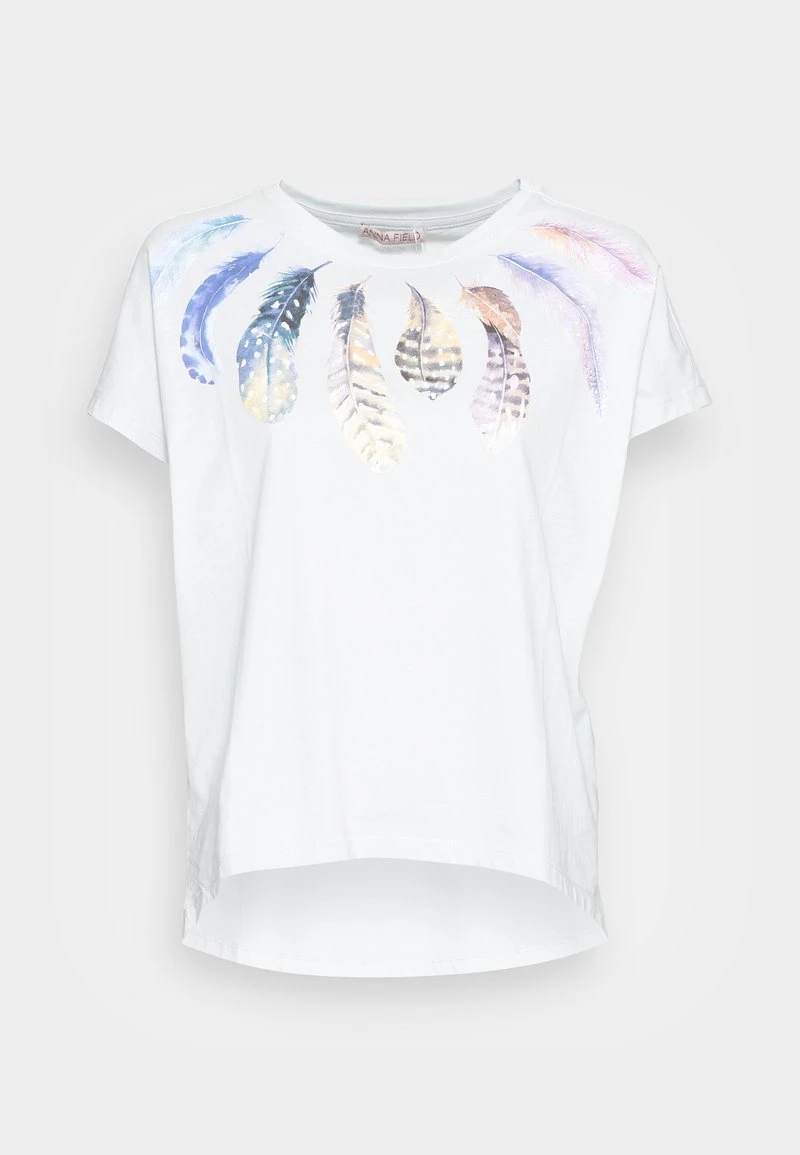 Mejor trato ✨ Anna Field Camiseta Estampada - Light Blue, Mujer 🤩 6 Mejor trato ✨ Anna Field Camiseta Estampada - Light Blue, Mujer 🤩 - Imagen 4