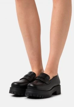 Lo mas barato ⭐ Anna Field LEATHER - Mocasines - Black, Mujer 🔥