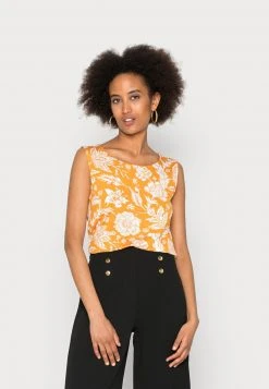 Para estrenar 🥰 Anna Field Top - Dark Yellow, Mujer ⭐