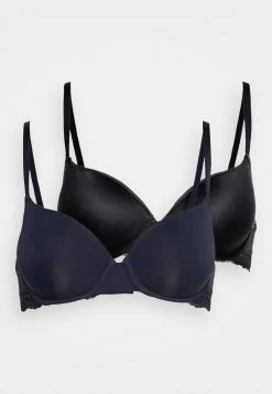 Gran venta ❤️ Anna Field NADINE 2PP TSHIRT BRA - Sujetador Básico - Dark Blue/black, Mujer 😉